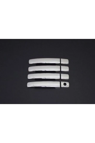 Nissan Navara 2006-2014 Model Arası Krom Kapı Kolu 4 Kapı Paslanmaz Çelik ürün görseli 1