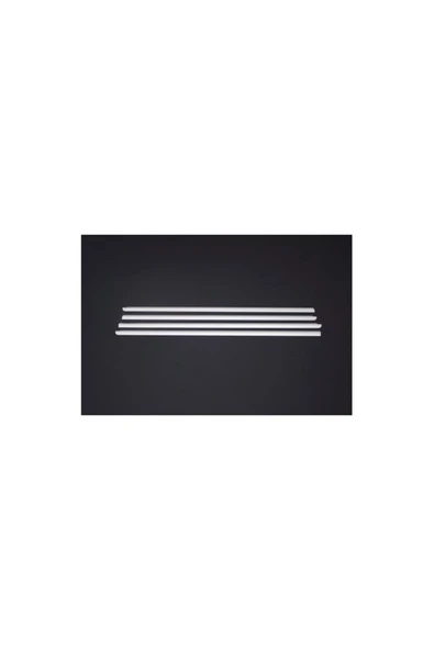 PEUGEOT 307 2001-2008 MODELLER ARASI KROM CAM ÇITASI 4 PARÇA PASLANMAZ ÇELİK ürün görseli 1