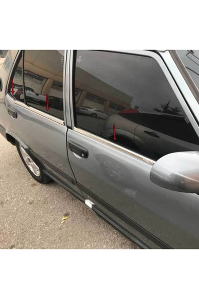 Tofaş Doğan Krom Cam Çıtası Paslanmaz ürün görseli 1