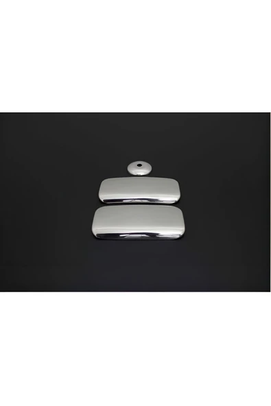 Ford Transit Uyumlu 2003-2013 Krom Kapı Kolu 2 Kapı Paslanmaz Çelik - Resim 2