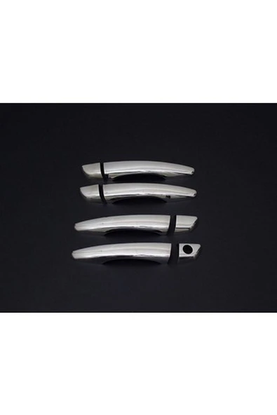 Peugeot 3008 2016 Ve Üzeri Krom Kapı Kolu 4 Kapı Paslanmaz Çelik ürün görseli 1