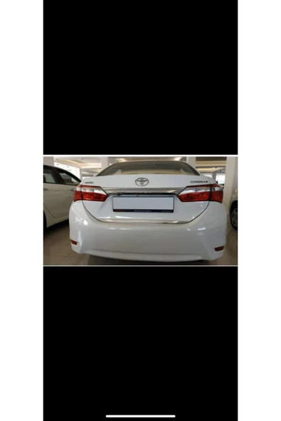 TOYOTA COROLLA 2013-2018 MODELLER ARASI KROM BAGAJ ALT ÇITASI PASLANMAZ ÇELİK - 2