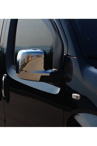 PEUGEOT BİPPER 2007 VE ÜZERİ MODELLER ABS KROM KAPLAMA AYNA KAPAĞI - Resim 2