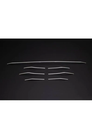 Renault Megane 4 Sedan Krom Ön Tampon Çıtası 2016-2021 7 Prç ürün görseli 1