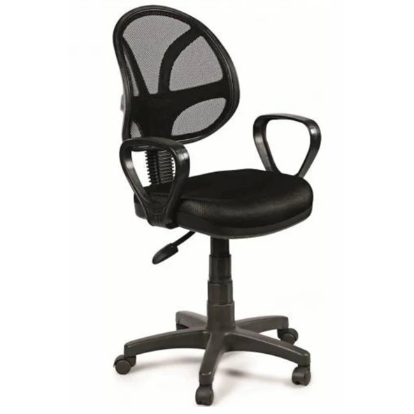 Porziyon Ohera Plastik Ayak - Fileli Ofis Büro Öğrenci Çalışma Koltuğu - Sandalyesi