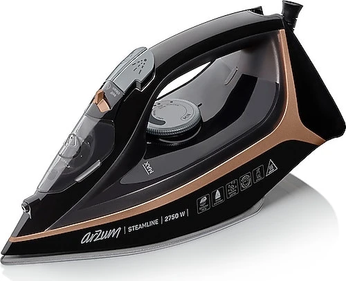Arzum Ar6025 Steamline 2750 W Buharlı Ütü - Siyah