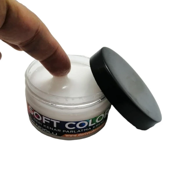 Soft Color Vejetal Deri Kenarı Düzeltme Vaksı 100 ml (Leathercraft, Deri Hobi) - 2