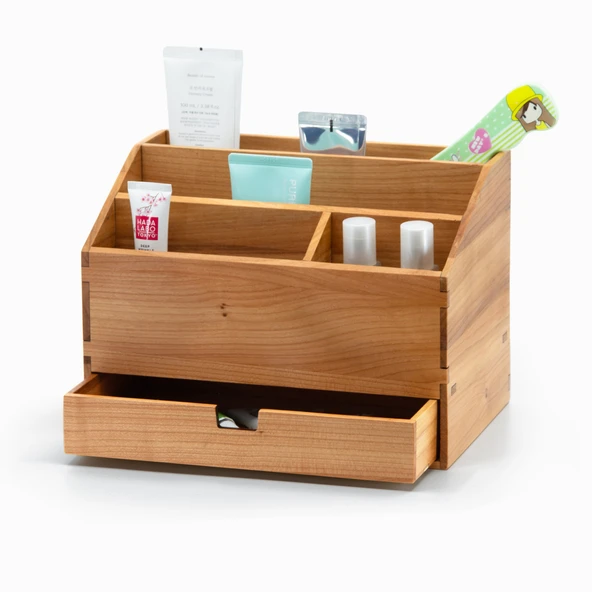 Woodsaka Çekmeceli - 4 bölmeli Organizer - 8