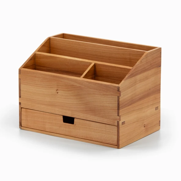 Woodsaka Çekmeceli - 4 bölmeli Organizer - 6
