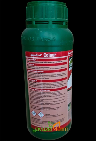 Speedfol Color Ec Fertilizer Yaprak Gübresi Azot, Fosfor, Kalsiyumlu Gübre 1 Lt - 3
