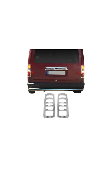 FORD CONNECT 2002-2008 MODEL ARASI KROM STOP ÇERÇEVESİ 2 PARÇA - Resim 3