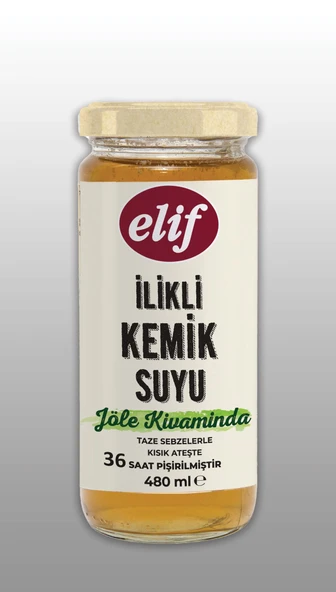 Elif İlikli Kemik Suyu Jöle Kıvamında 24 X 480 ML