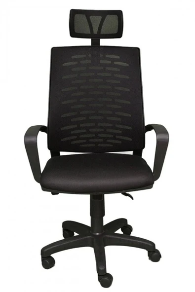 OFİS BÜRO CONCEPT Sofya Müdür Ofis Çalışma Koltuğu Öğrenci Sandalyesi Makam Koltuğu Fileli Siyah