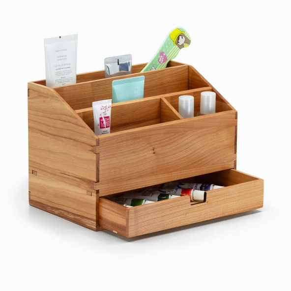 Woodsaka Çekmeceli - 4 bölmeli Organizer - 2