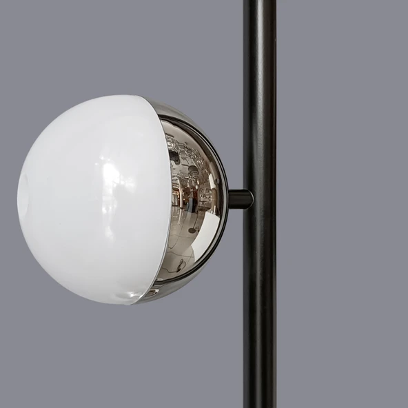 Pelit 5 Glop Başlıklı Siyah Lambader - 4