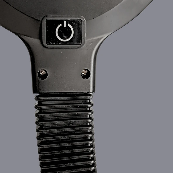 Mertel Oynar Başlıklı Dokunmatik LED Siyah Lambader - 3