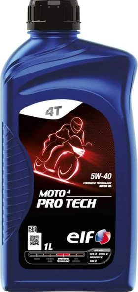 ELF MOTO 4 PRO TECH 5W40 1L
