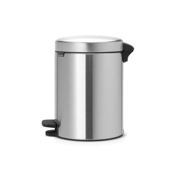 Brabantıa Newıcon Matt Steel Pedallı Çöp Kutusu 5lt - 2