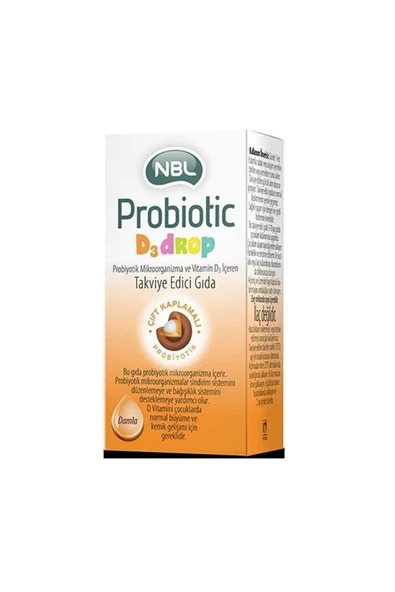 Nbl Probiotic D3 Drop Vit 7,5 Ml - 1