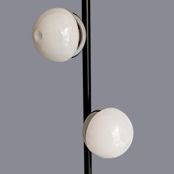 Pelit 5 Glop Başlıklı Siyah Lambader - 3