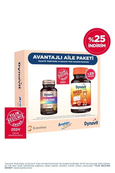 Multi-Daily & Immukid Gummies Avantajlı Aile Paketi - 6