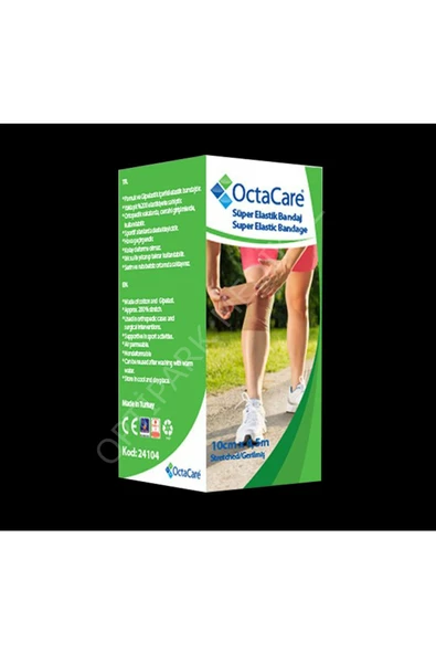 Octacare Elastık Bandaj 10cmx3,5m