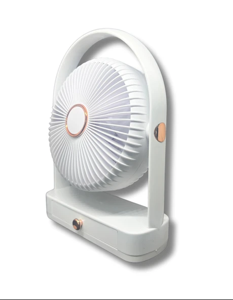 YS2235 Taşınabilir Masaüstü Beyaz Usb Fan - 2