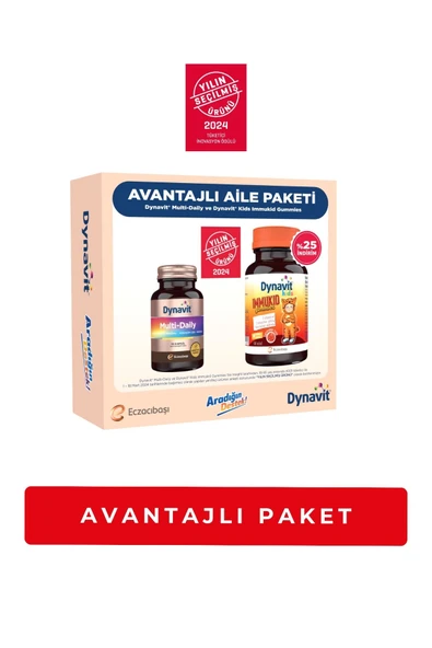Multi-Daily & Immukid Gummies Avantajlı Aile Paketi - 1