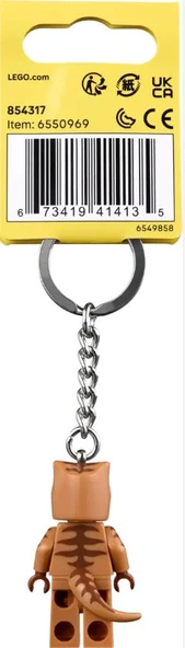Lego 854317 T. rex Suit Guy Key Chain - Resim 2