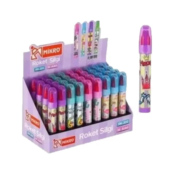 Mikro Rk-300 Roket Silgi 36'Lı ürün görseli 1