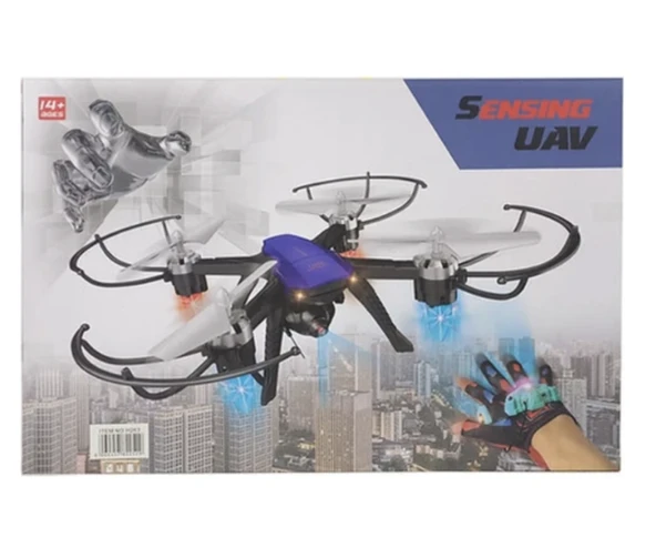 Gesture Sensing Eldıven Kontrol Drone - 3