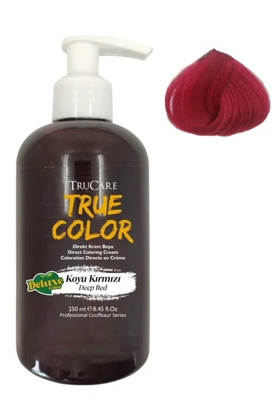 Truecolor Saç Boyası Koyu Kırmızı 250 Ml - 1