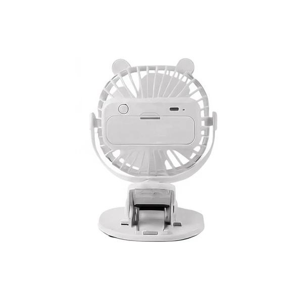 Konfulon Joko JS03 Masaüstü Soğutma Fanı Şarjlı Vantilatör Beyaz - 3