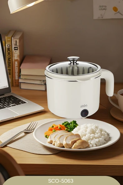 Sinbo Sco-5063 Çok Fonksiyonlu Buharlı Pişirici Uyumlu - 4