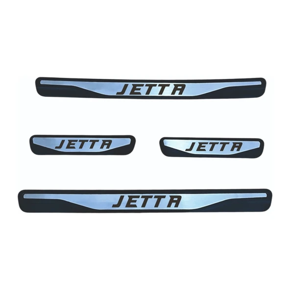 Jetta Kapı Eşiği 2012 ve Üzeri New Krom Kapı Eşiği 4 Parça Paslanmaz Çelik ürün görseli 1