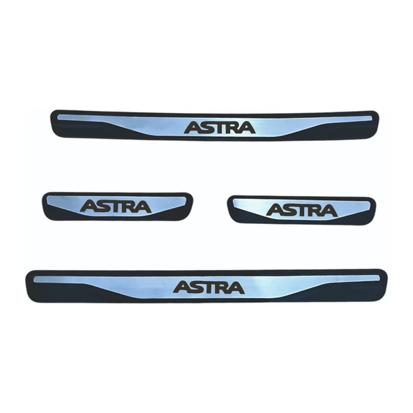 Astra L Kapı Eşiği 2022 ve Üzeri New Krom Kapı Eşiği 4 Parça Paslanmaz Çelik ürün görseli 1