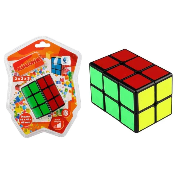 Sunman Smile Games Kübirik (2x2x3) Diktörtgen 66mm 6 Köşe EQY545 S01000545 - 2