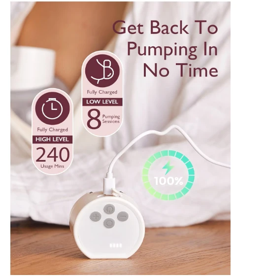 Momcozy S12 Pro Eller Serbest Göğüs Pompası - 5