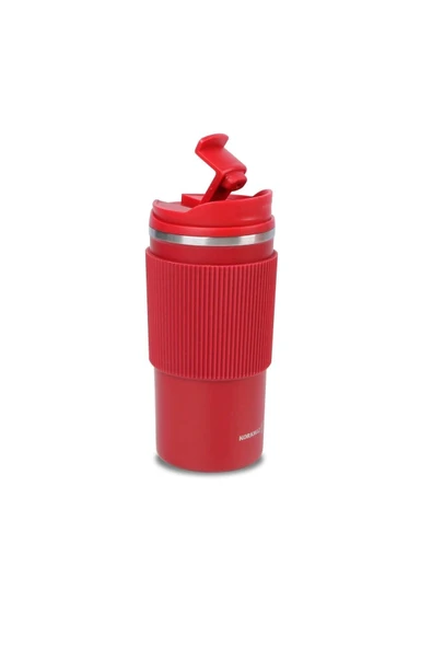 KORKMAZ Freedom Plus Kırmızı Kahve Bardağı A5539-1 - 3