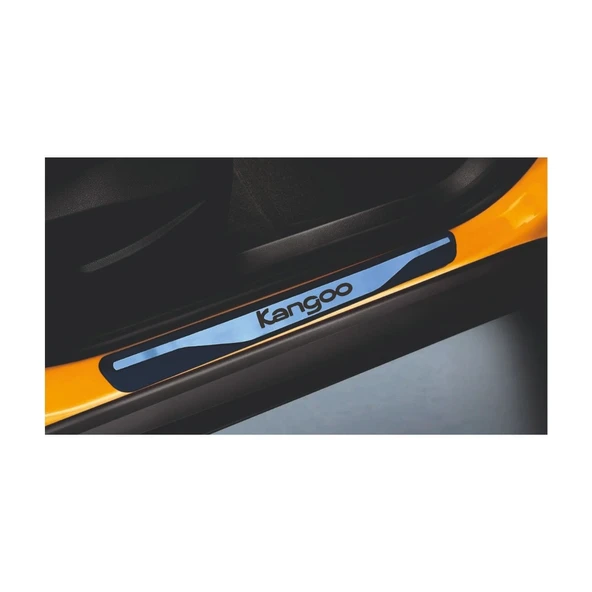 Kangoo Kapı Eşiği 2008-2013 New Krom Kapı Eşiği 4 Parça Paslanmaz Çelik - Resim 5