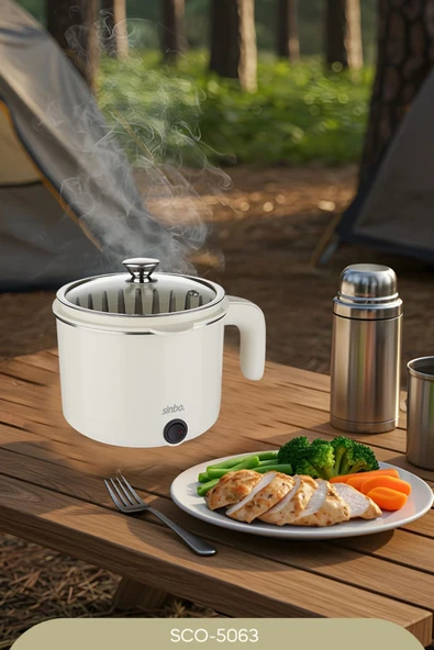Sinbo Sco-5063 Çok Fonksiyonlu Buharlı Pişirici Uyumlu - 3