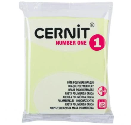 Cernit Polimer Kil Seramik Hamuru Number One 56gr 731C Pastel Yellow ürün görseli