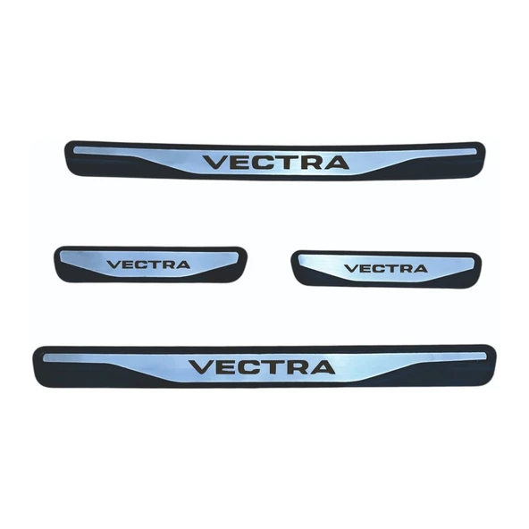 Vectra C Kapı Eşiği 2002-2008 New Krom Kapı Eşiği 4 Parça Paslanmaz Çelik - 1