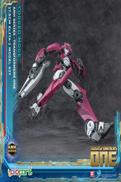 TRANSFORMERS ONE AMK Series (Cogged Mode) ELITA-1 Model Kit - 7