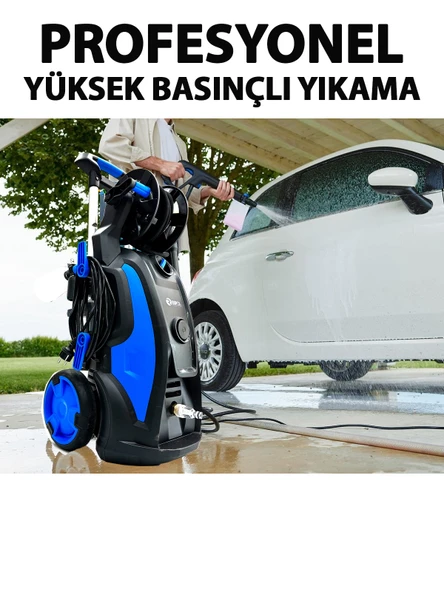 Rowermax Rapco 225 Bar İndiksiyon Motor 3200 Watt Profesyonel Yüksek Basınçlı Yıkama Makinesi - 2