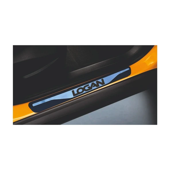 Logan Kapı Eşiği 2005-2013 New Krom Kapı Eşiği 4 Parça Paslanmaz Çelik - Resim 5