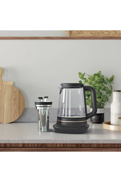 Electrolux Explore 7 E7GK1-8BP 2000 W 1,7 L Demlik Kutulu Cam Su Isıtıcısı Kettle - 8
