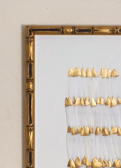 The Mia Flume Tablo Beyaz 60x60x4 cm TBL0096 - 5