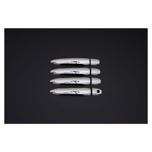 Renault Kangoo Krom Kapı Kolu 2008 Üzeri 4 Kapı Paslanmaz Çelik ürün görseli 1