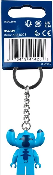 Lego 854319 Stitch Key Chain - Resim 3